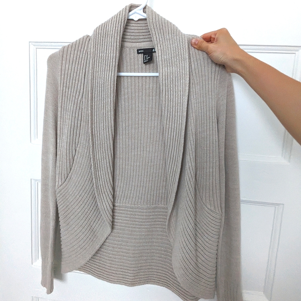 Cream cardigan